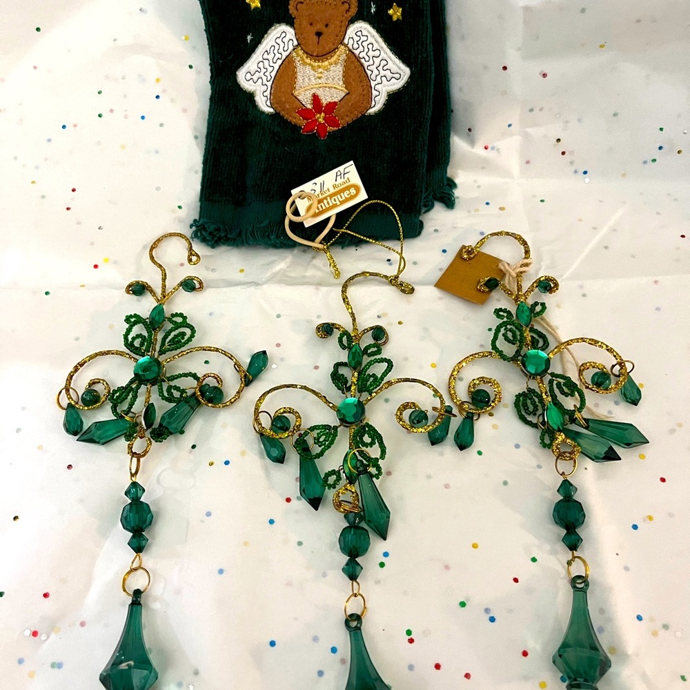Vintage Handmade Antique Christmas Ornaments